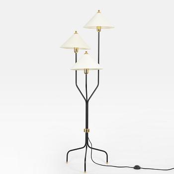 Josef Frank, golvlampa modell 2599, "Kina-lampan", Firma Svenskt Tenn, 2000-tal.