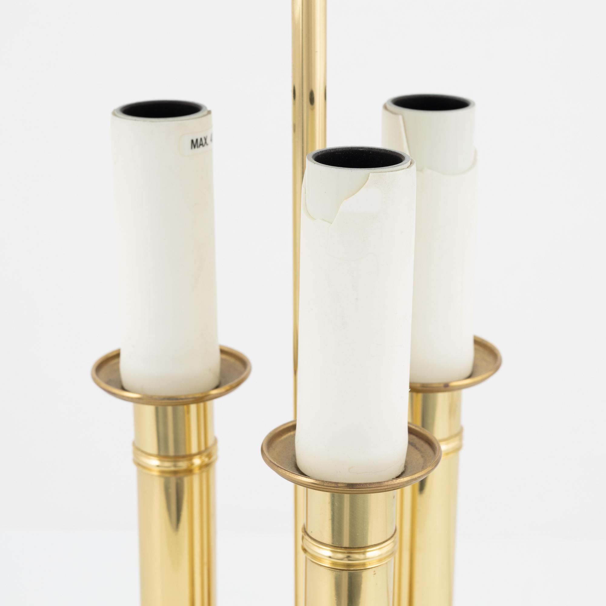 ÖIA brass table lamp, second half 1900's.