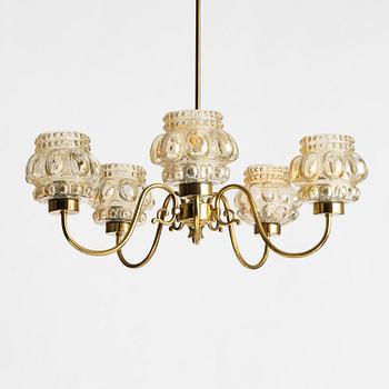 Taklampa, Glashütte Limburg, 1900-talets andra hälft.