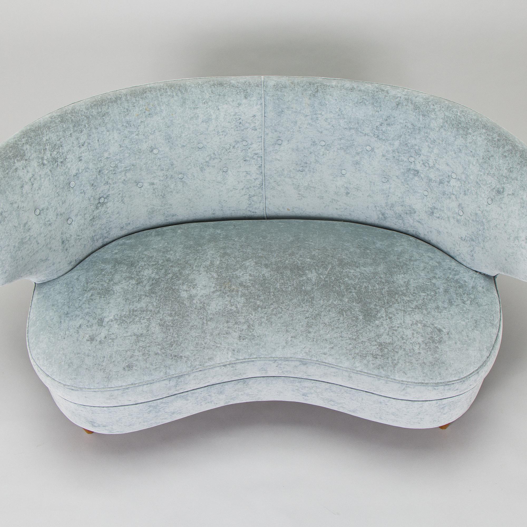 A mid-20th century sofa.