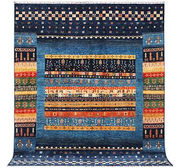 A Khorjin carpet, c. 287 x 246 cm.