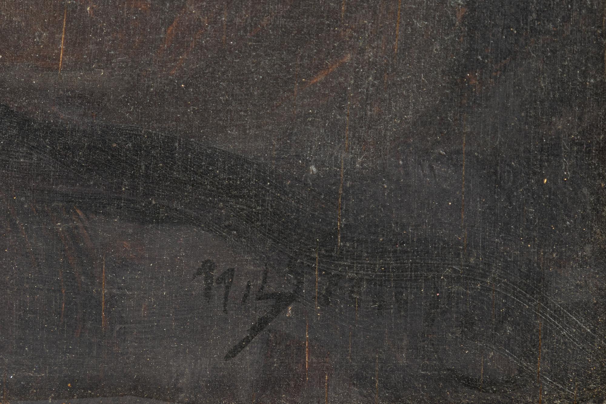 Nils Söderberg, Porträtt av ung man.