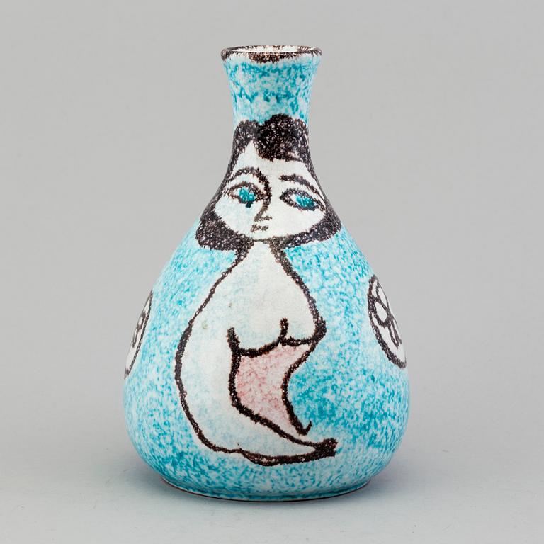 MARCELLO FANTONI, a 1950's ceramic vase, Italy.