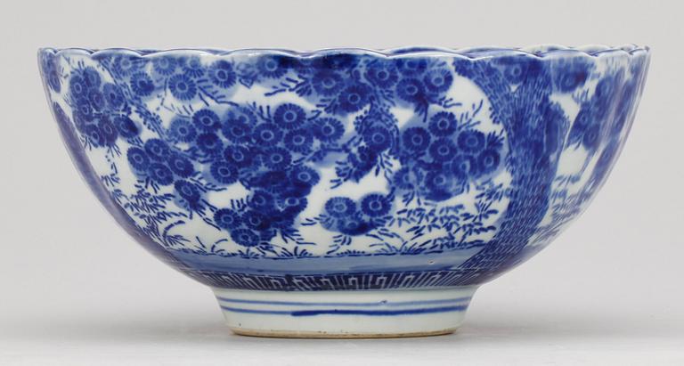 SKÅL, porslin, orientalisk, tidigt 1900-tal.