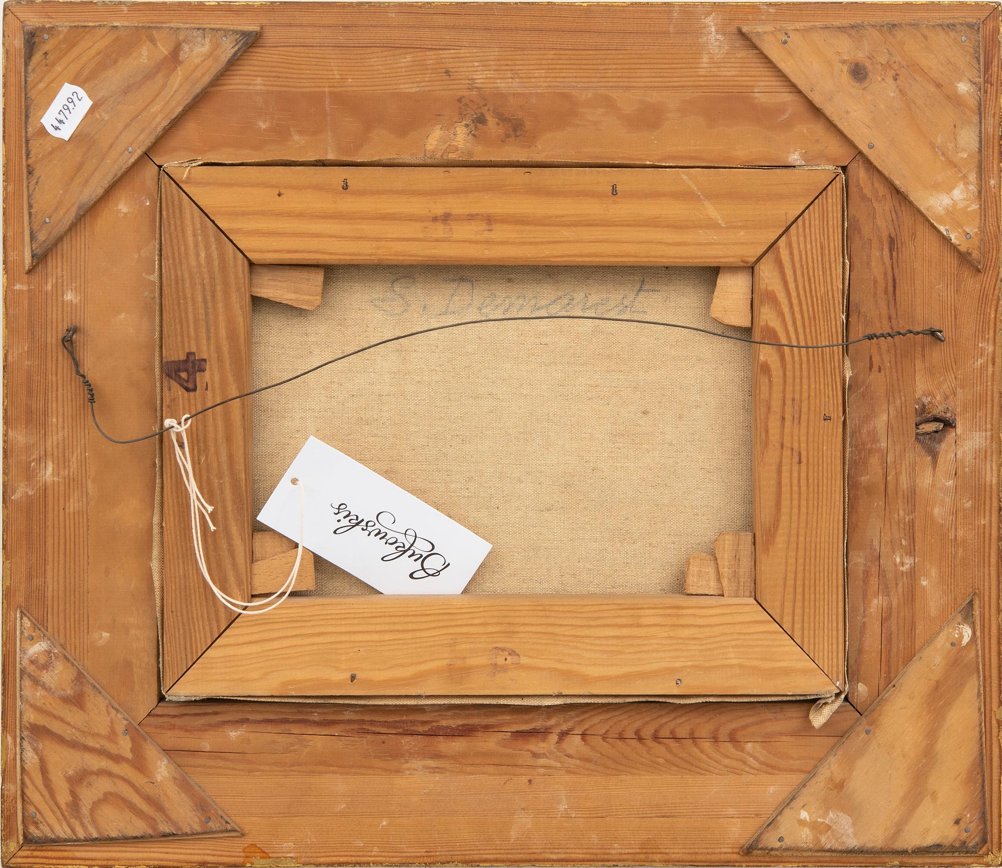 Suzanne Demarest, oil on canvas, signed.