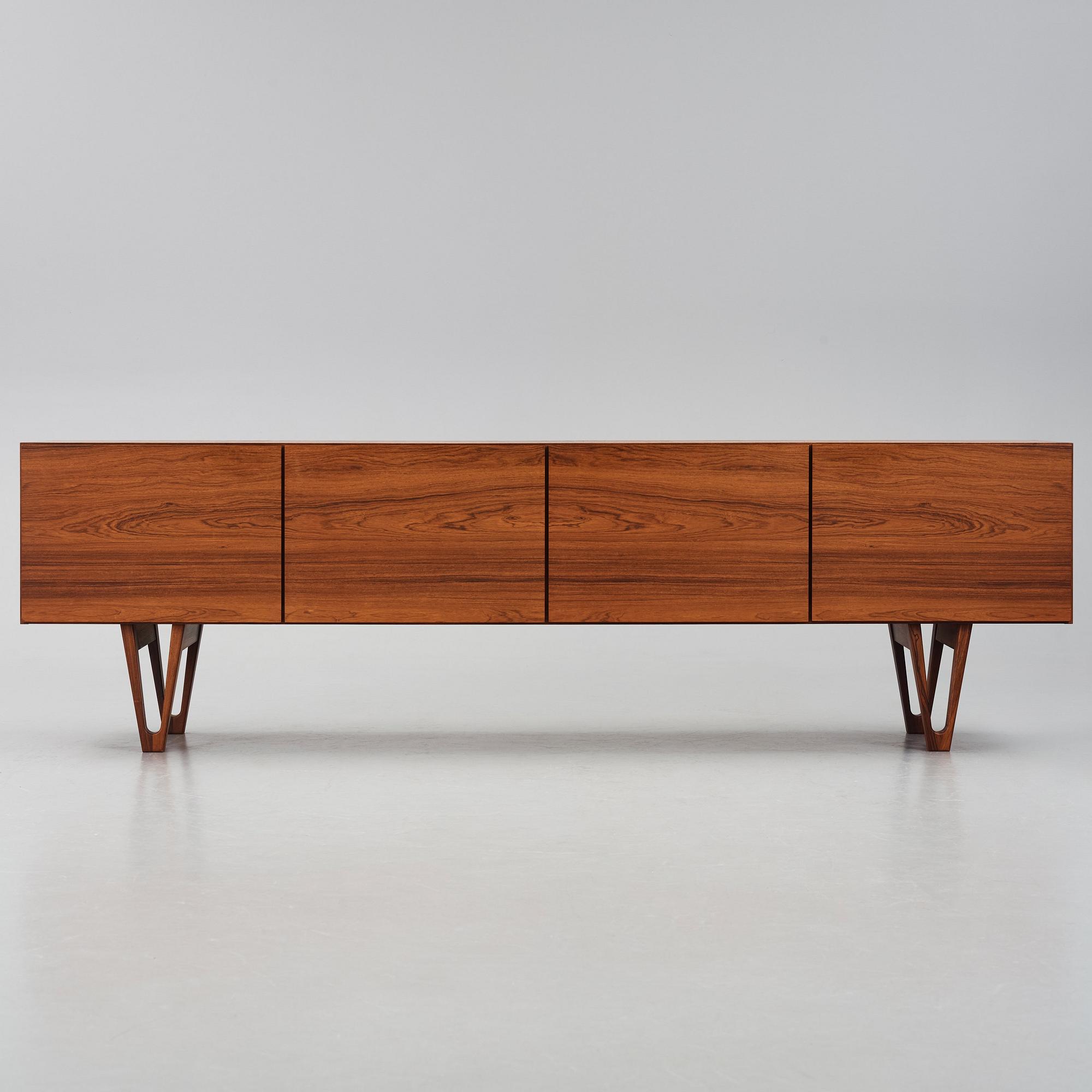 Ib Kofod-Larsen, a rosewood veneered sideboard, Seffle Möbelfabrik, Sweden 1960s.