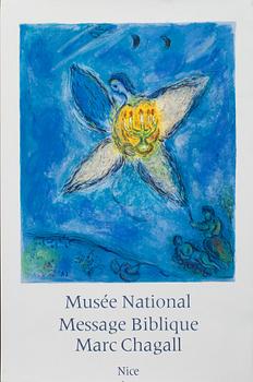 Marc Chagall · MARC CHAGALL , affisch, Sorlier 1973.