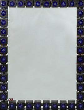 SPEGEL, Ewa Wrangel och Lars-Göran Nilsson, GT Ateljé glas och trä, Hovmantorp, 1960-/70-tal.