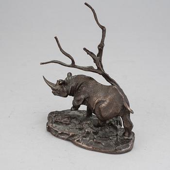 SKULPTUR, brons, The Franklin Mint, 1976.