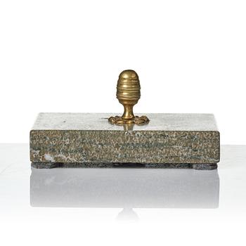 A Sweden empire paper weight , first half of the 19th century.