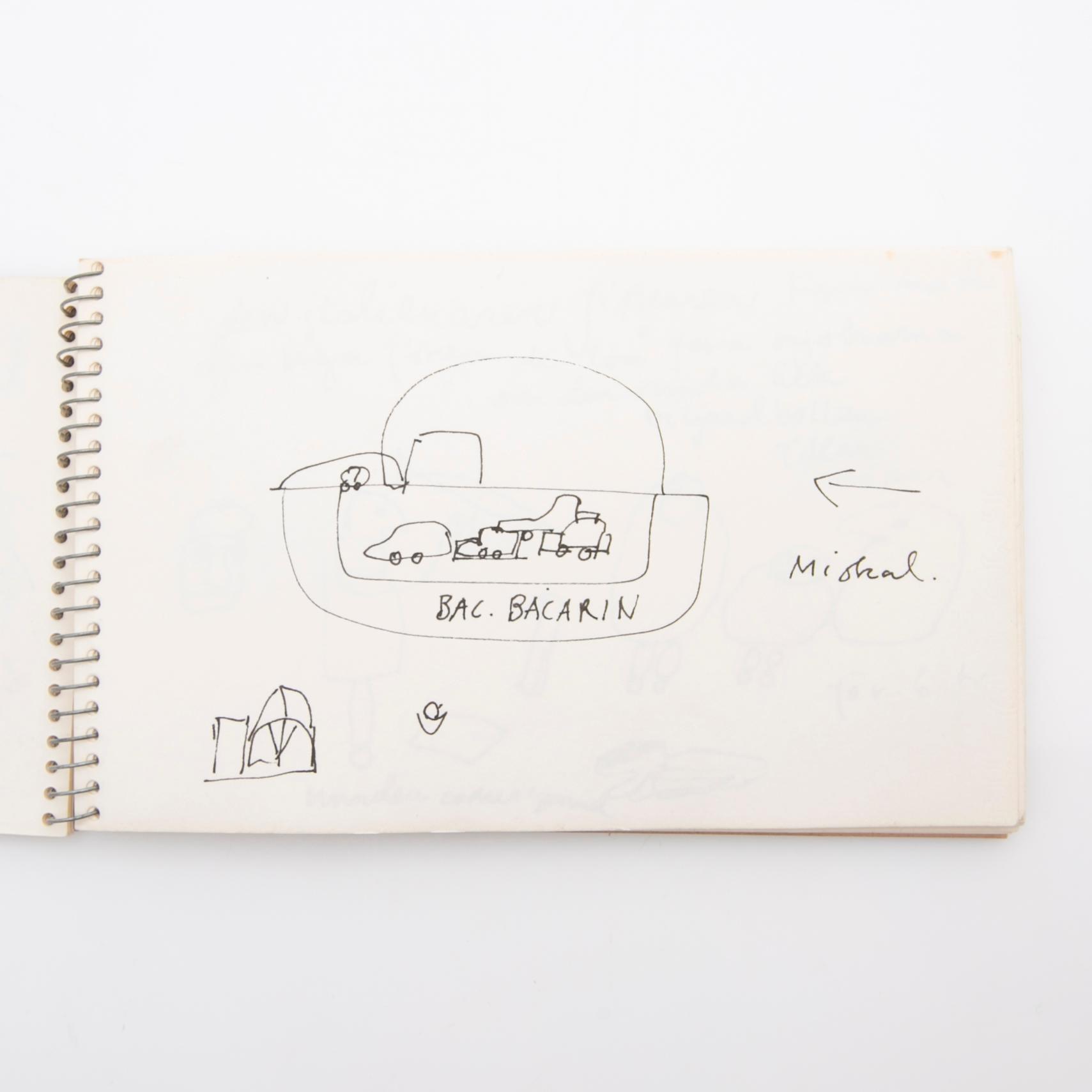 Madeleine Pyk, Sketchbook.