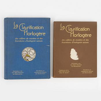 Books about clocks and watchmaking – 8 vols.