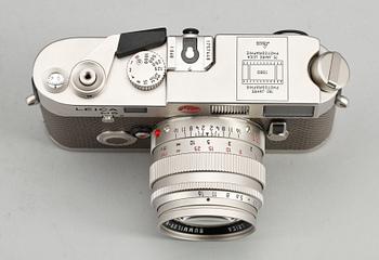 KAMERA, Leica M6, Platinum 150 Jahre Edition, nr 1757448, numrerad upplaga varav denna 1048/1250, Tyskland 1989.