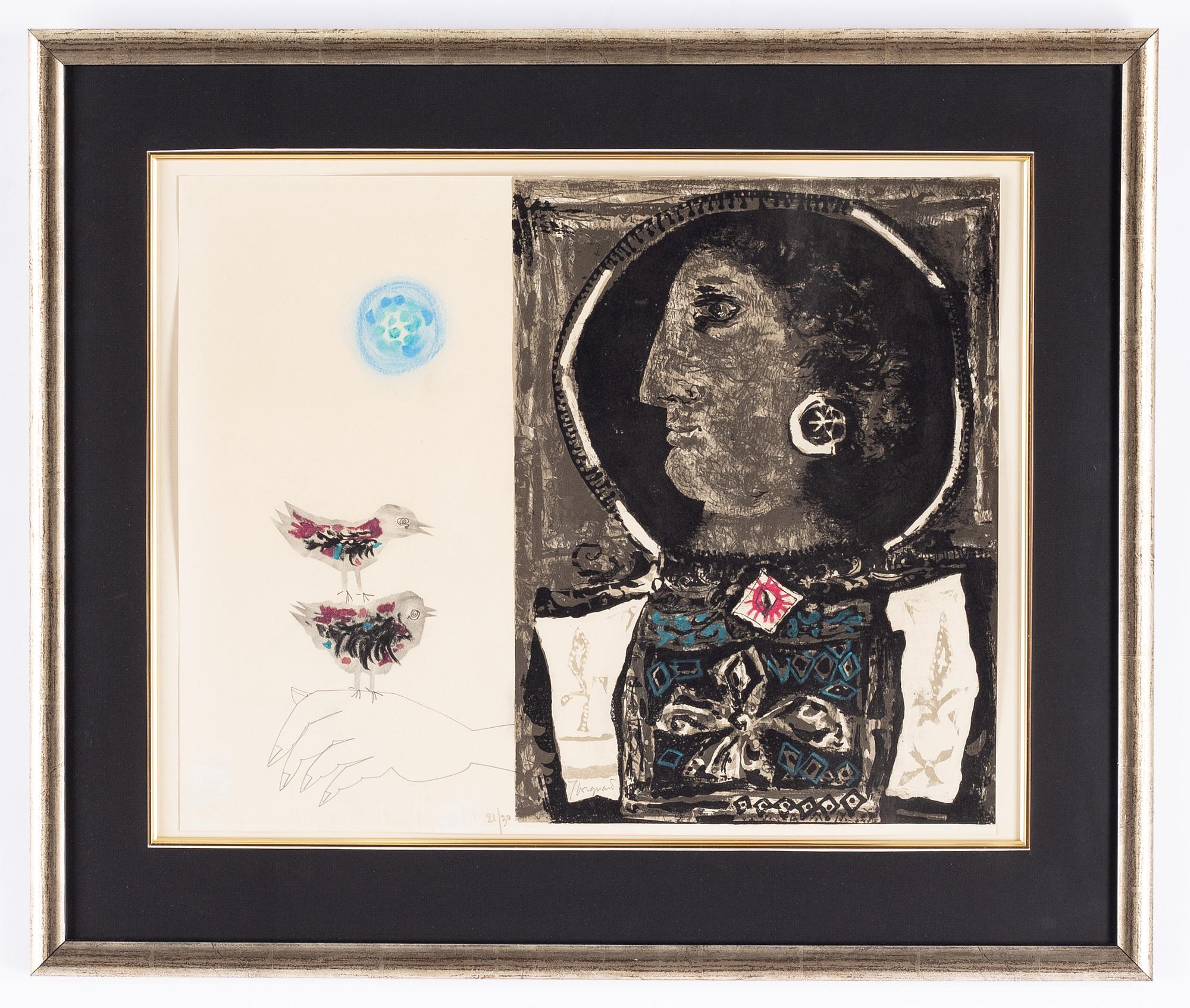 James Coignard, lithograph in coolours, signed 21730.