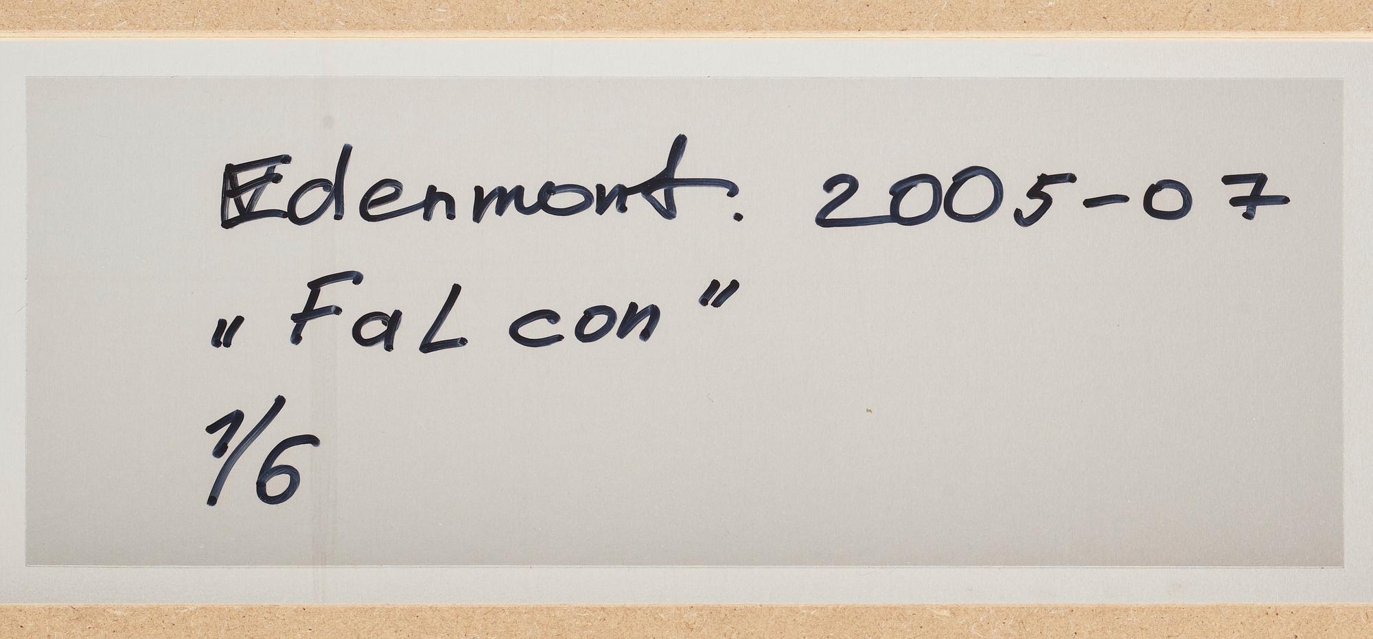 Nathalia Edenmont, photograph signed and numbered 1/6 on verso.