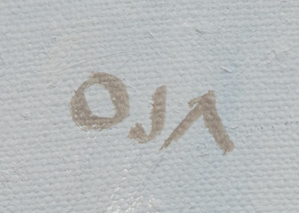 ONNI OJA, olja på duk, signerad.