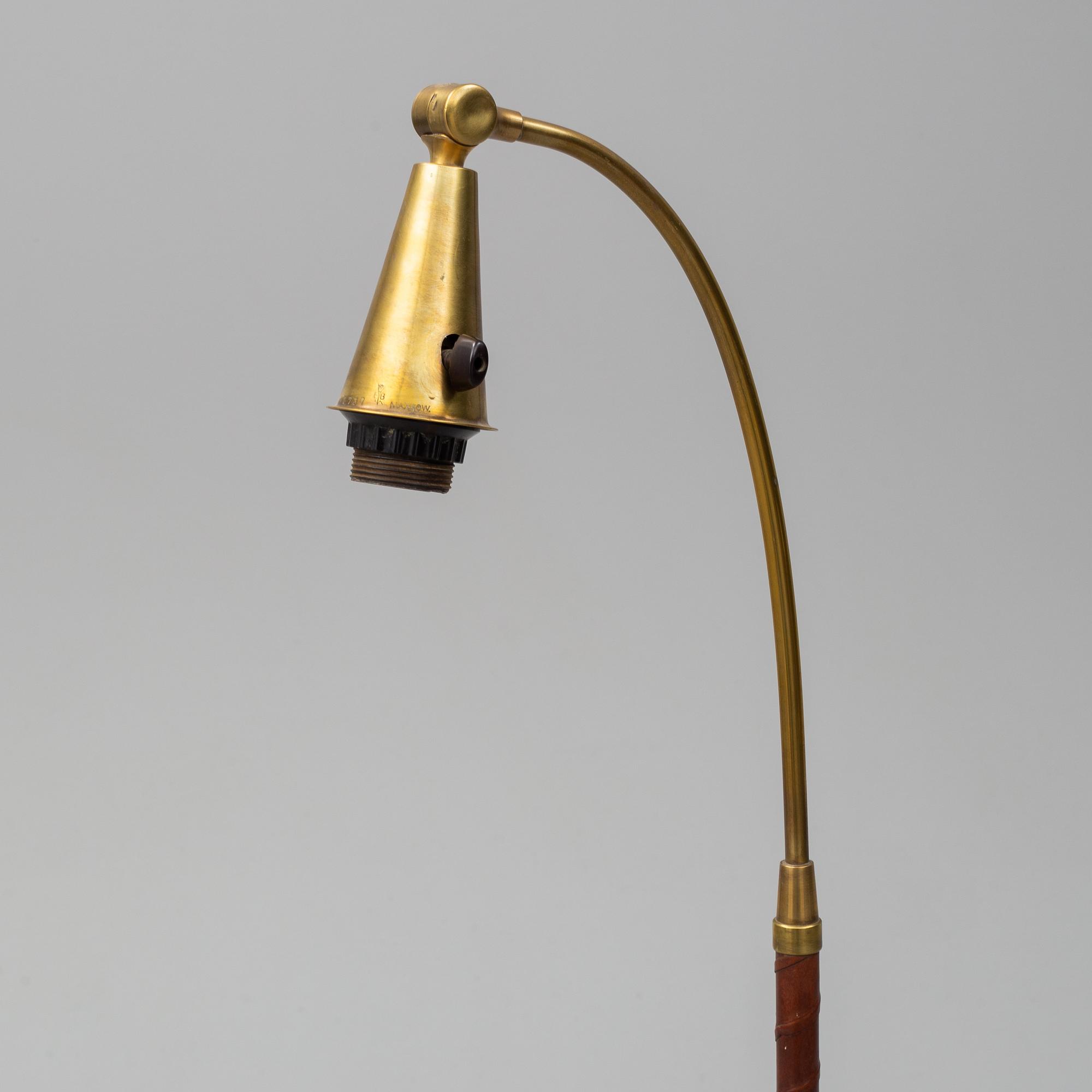 EINAR BÄCKSTRÖM, golvlampa, Malmö, 1900-talets mitt.