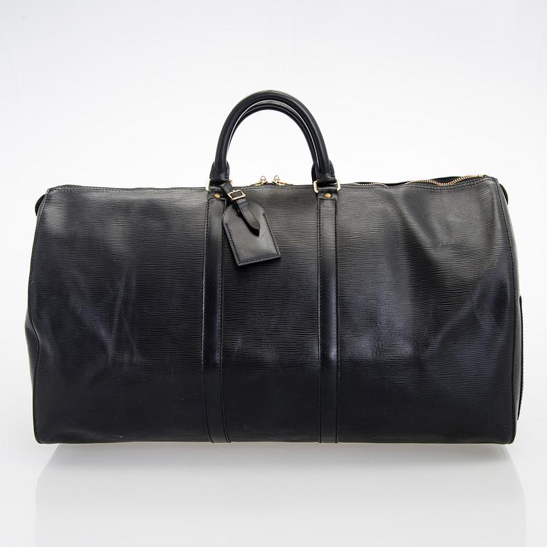 Louis Vuitton, "Keepall Epi 55", väska.