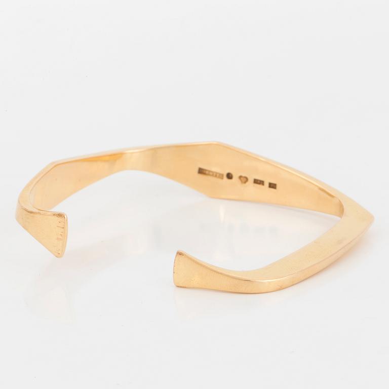 CLAËS E. GIERTTA, bracelet, 18K gold.