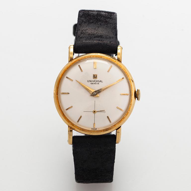 Universal Genève, wristwatch, 30 mm.