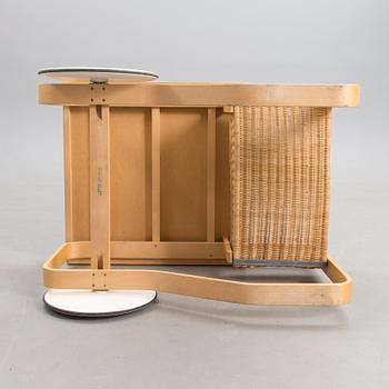 A mid-20th century '900' tea trolley for Artek, Finland.