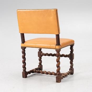 Stol, barock, 1700-tal.