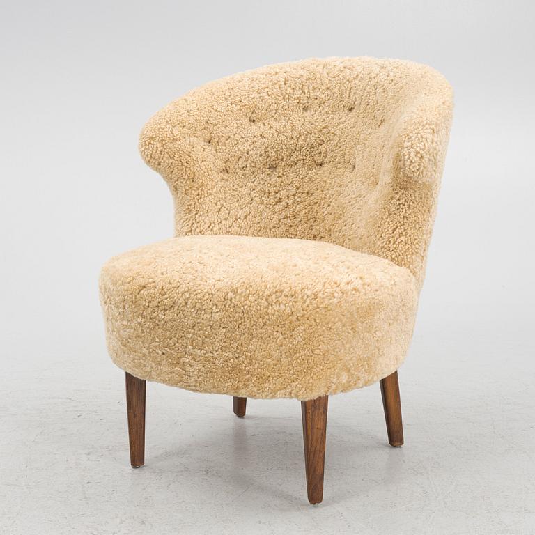 Armchair, Scandinavian Modern, 1940s.