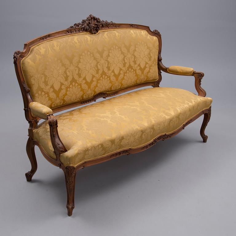 SOFFA, Louis XV-stil, Frankrike 1900-talets början.