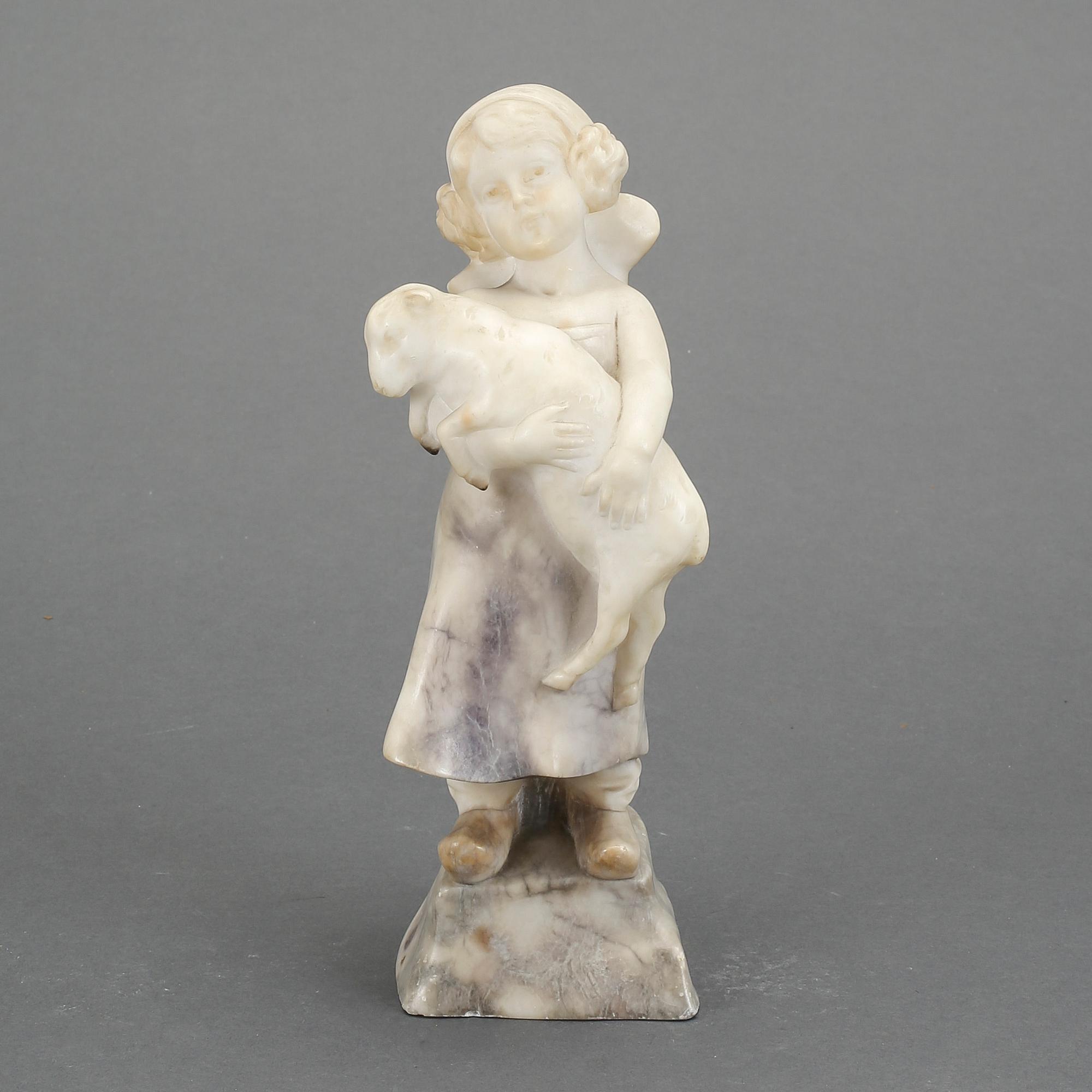 FIGURIN, marmor, 1900-talets första hälft.