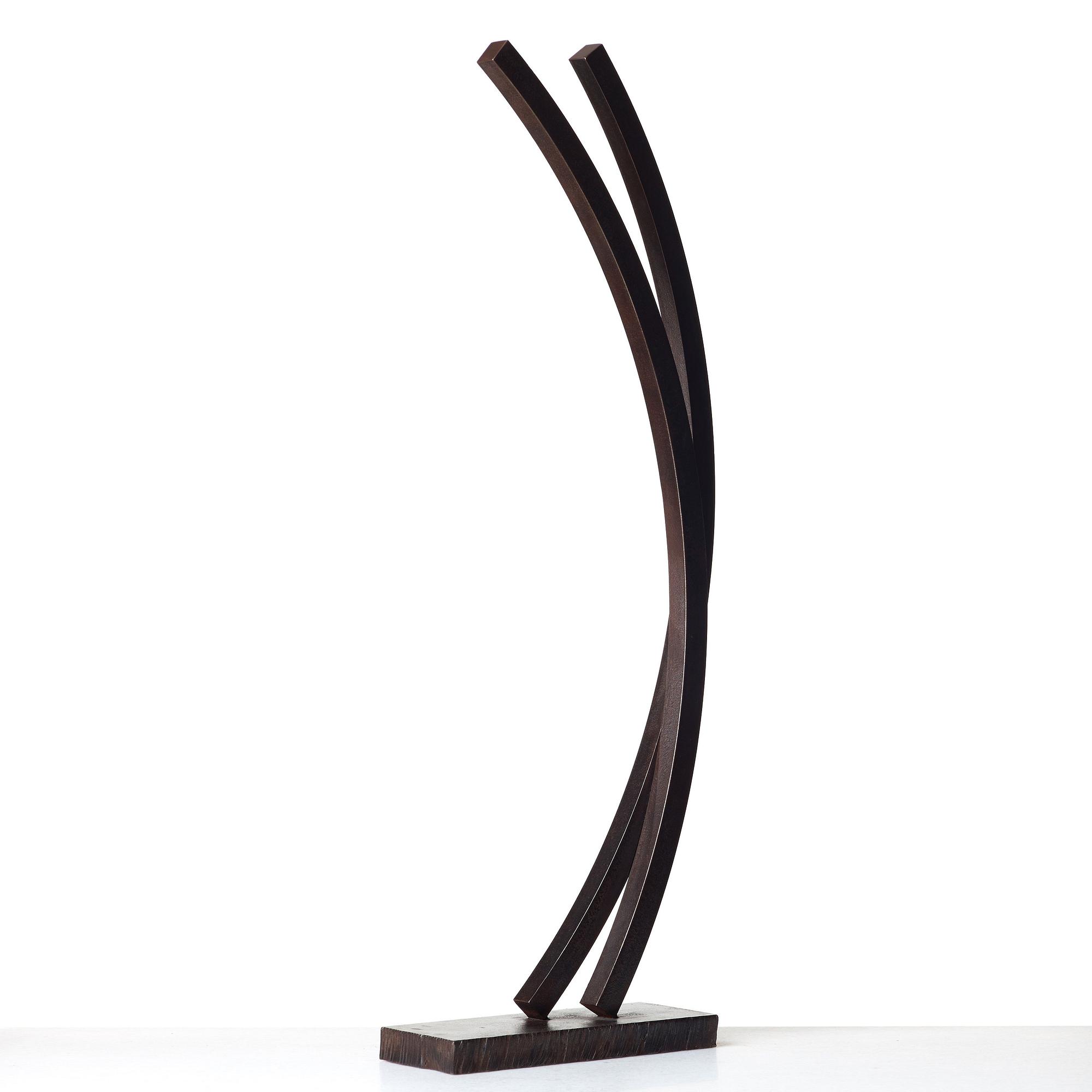 Bernar Venet, "Two Arcs of 80.5⁰".