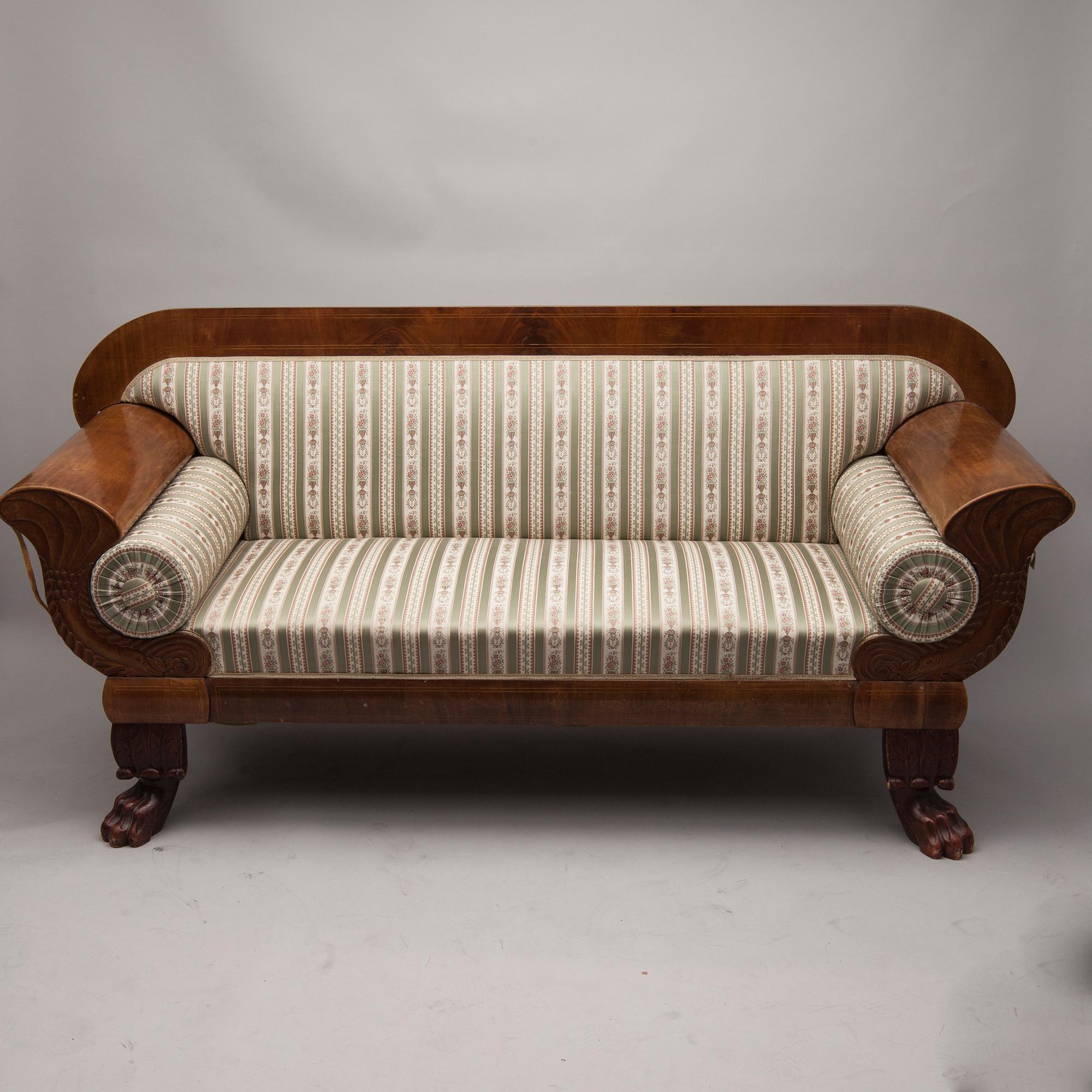 SOFFA, biedermeier, 1800-talets mitt.