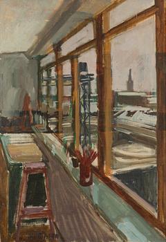 Axel Nilsson,  "Interiör från Stadsgården".