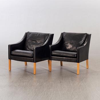Børge Mogensen, fåtöljer ett par, modell 2209.