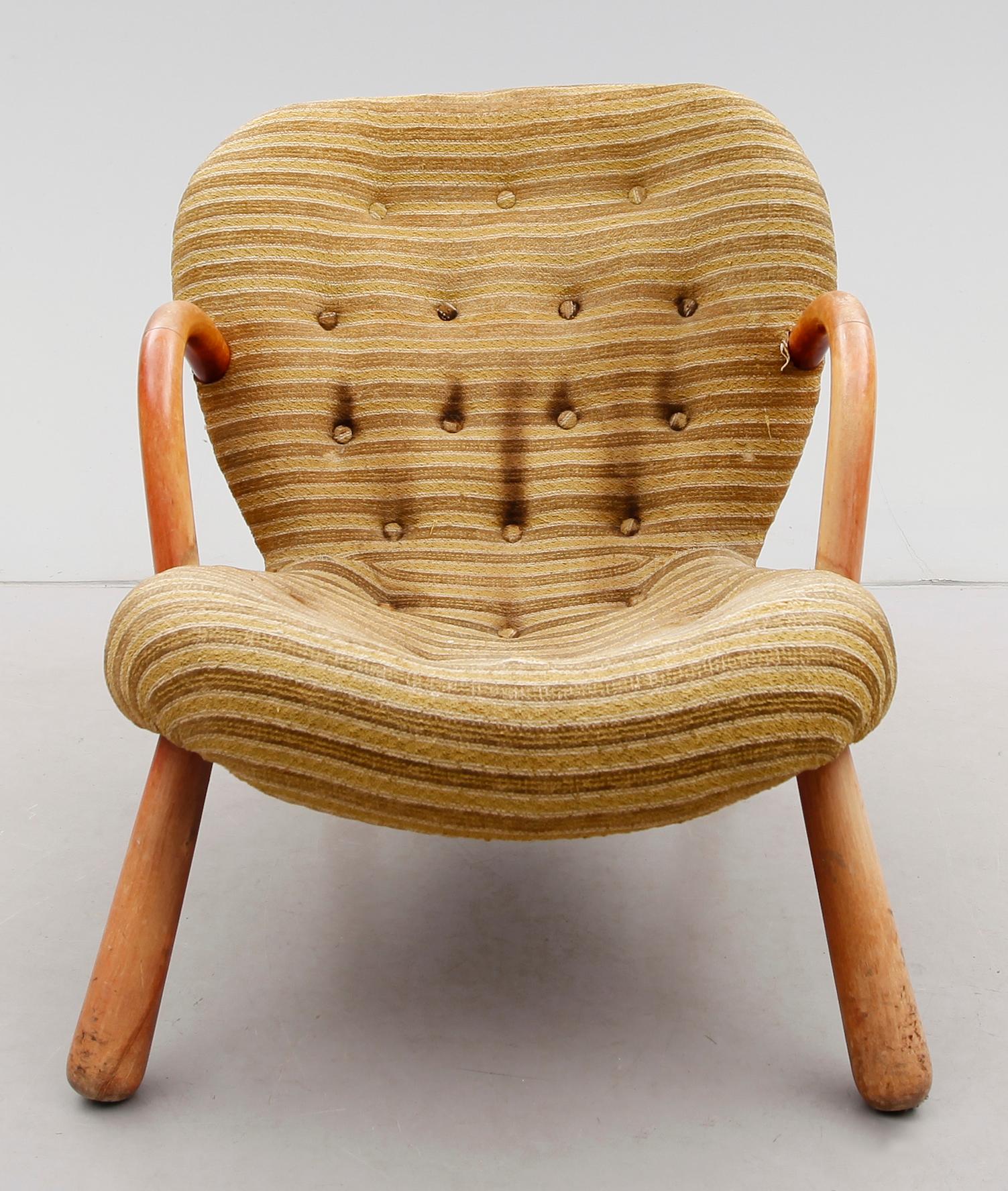 FÅTÖLJ, tillskriven Philip Arctander, sannolikt för Vik & Blindheim, Norge 1950-tal.