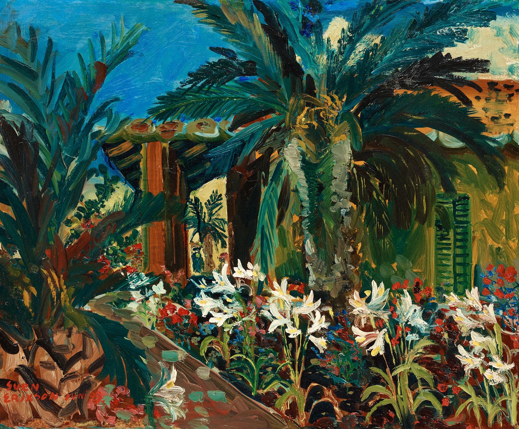 Sven X:et Erixson, "Palmer och liljor".