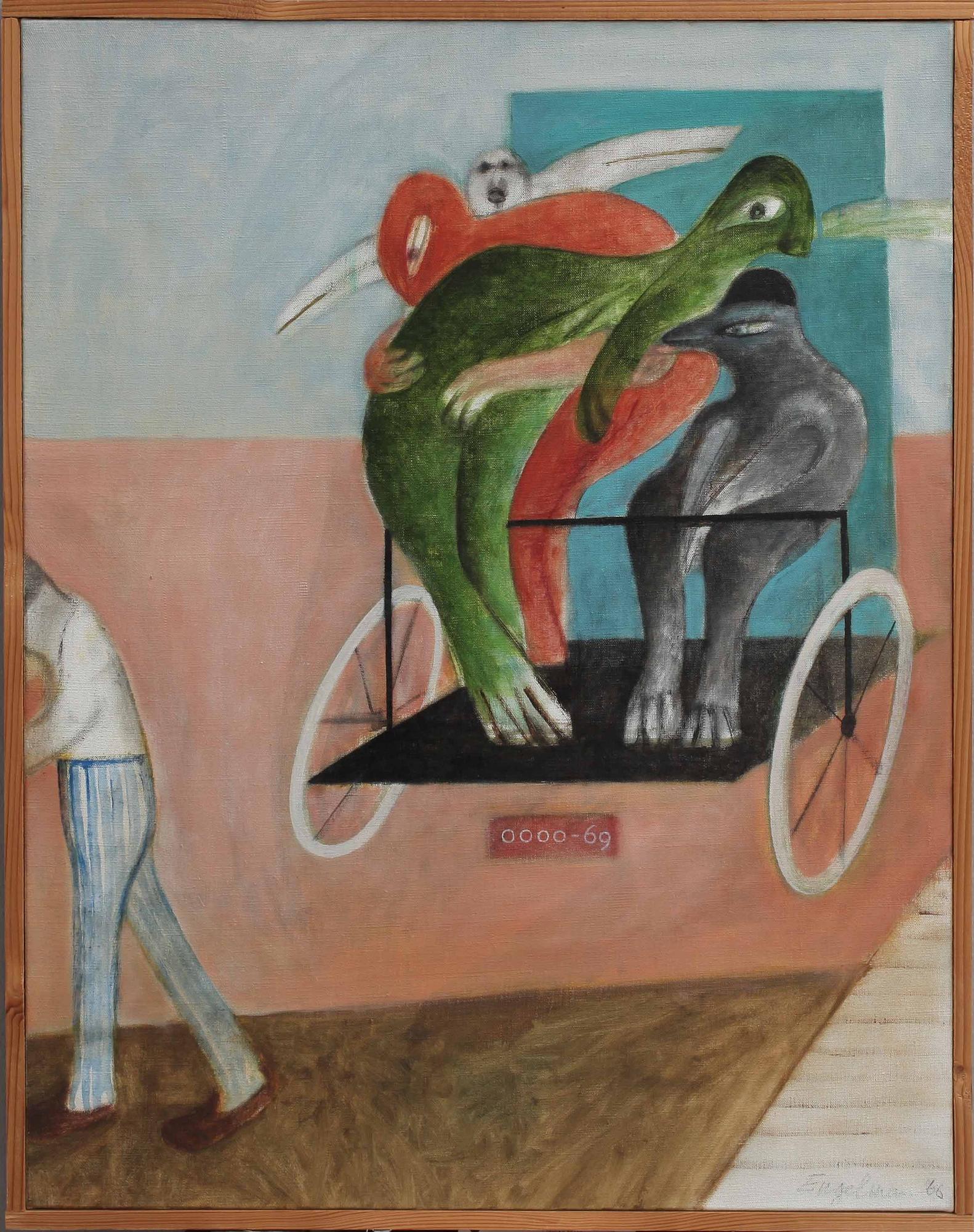 MARTIN ENGELMAN, olja på duk, sign o dat 65.