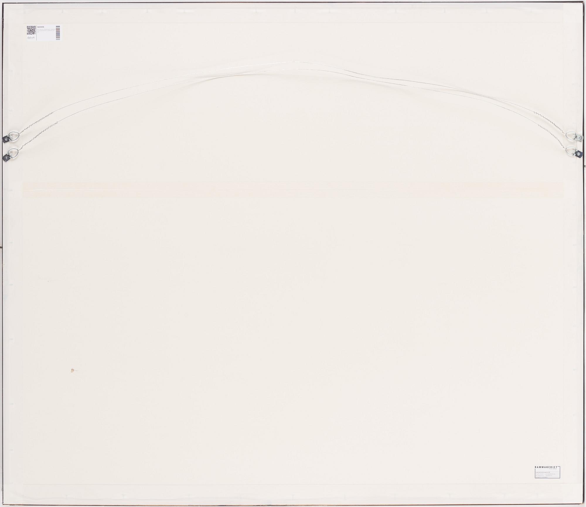 Rolf Hanson, färgetsning & färgserigrafi, 1991. Signerad och numrerad 35/45.