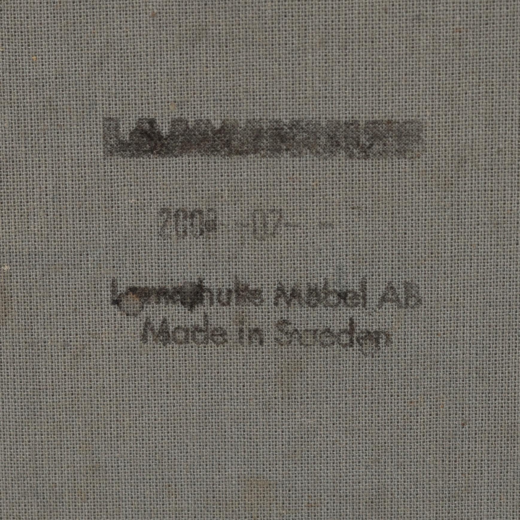 Gunilla Allard, a pair of 'Cinema' armchairs, Lammhults, Sweden.