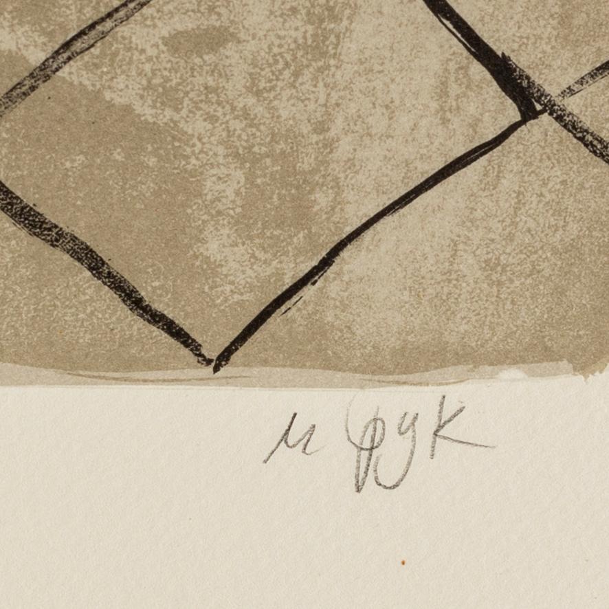 MADELEINE PYK, Lithograph in color, signed and numbered 1346/5000.