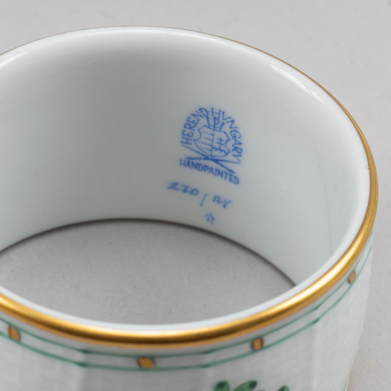 Matservis, porslin, 85 delar, 'Chinese Bouqet', Herend, 1900-tal.