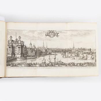 The greatest Swedish topographical work, with 353 engraved plates.