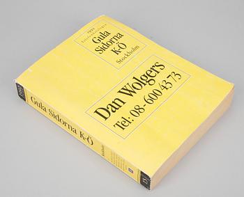 DAN WOLGERS, telefonkatalog, 1992.