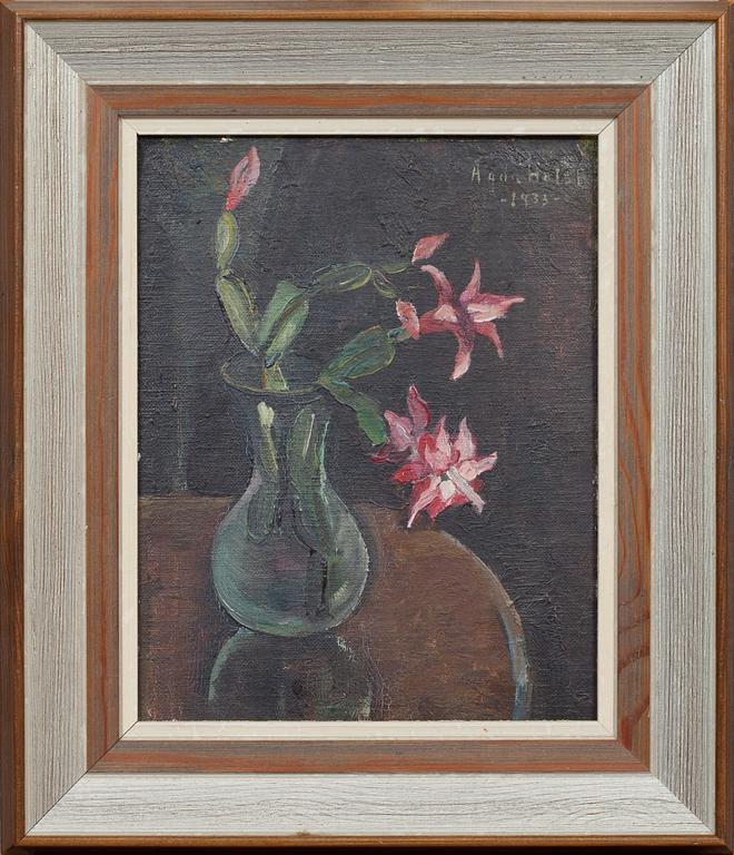 AGDA HOLST, oljemålning, sign och dat 1933.