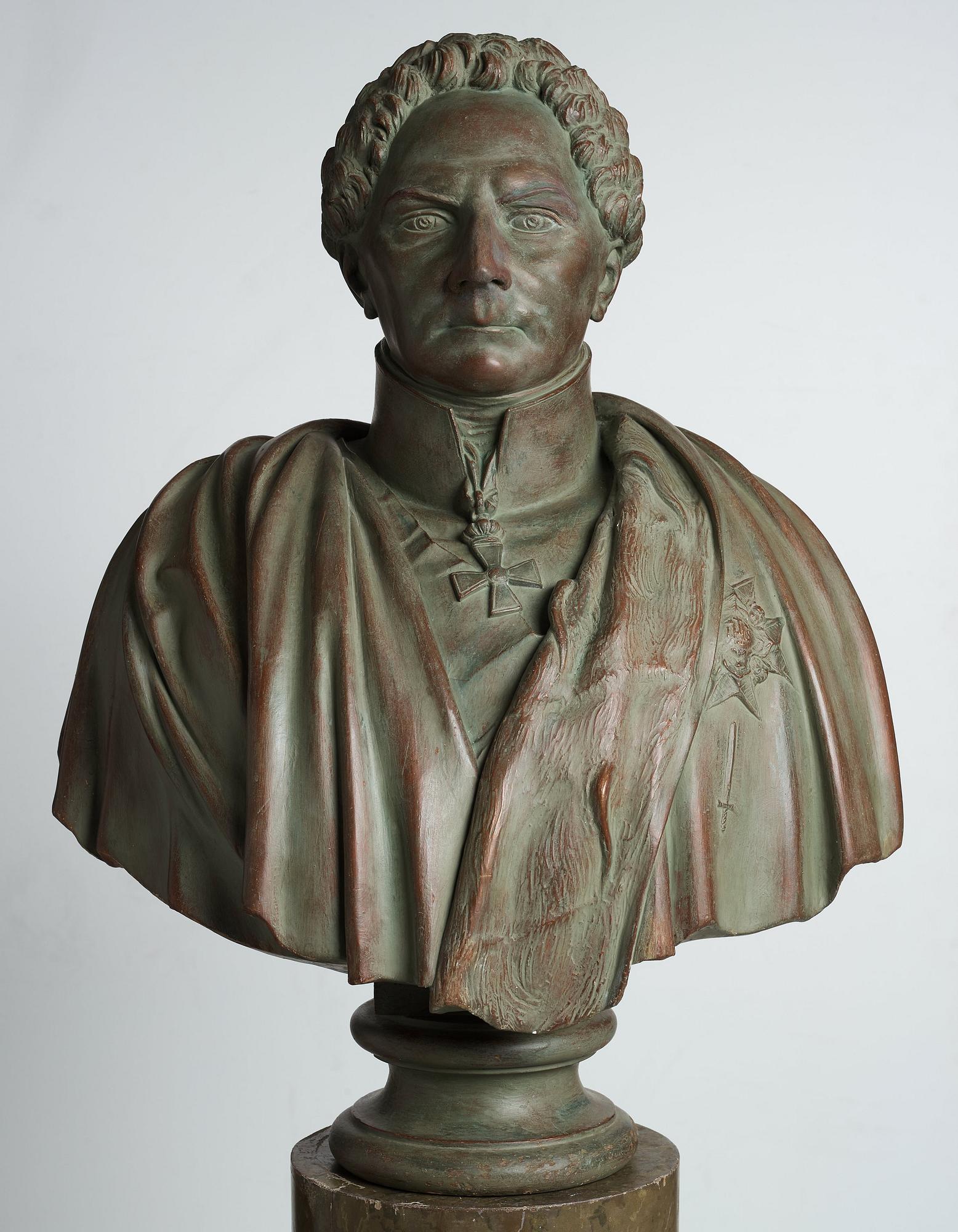 Erik Gustaf Göthe, ERIK GUSTAF GÖTHE, depicting Karl XIV Johan (King of Sweden 1818-44).