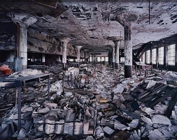 Yves Marchand & Romain Meffre, "Roosevelt Warehouse, Public Schools Book Depository", 2007.