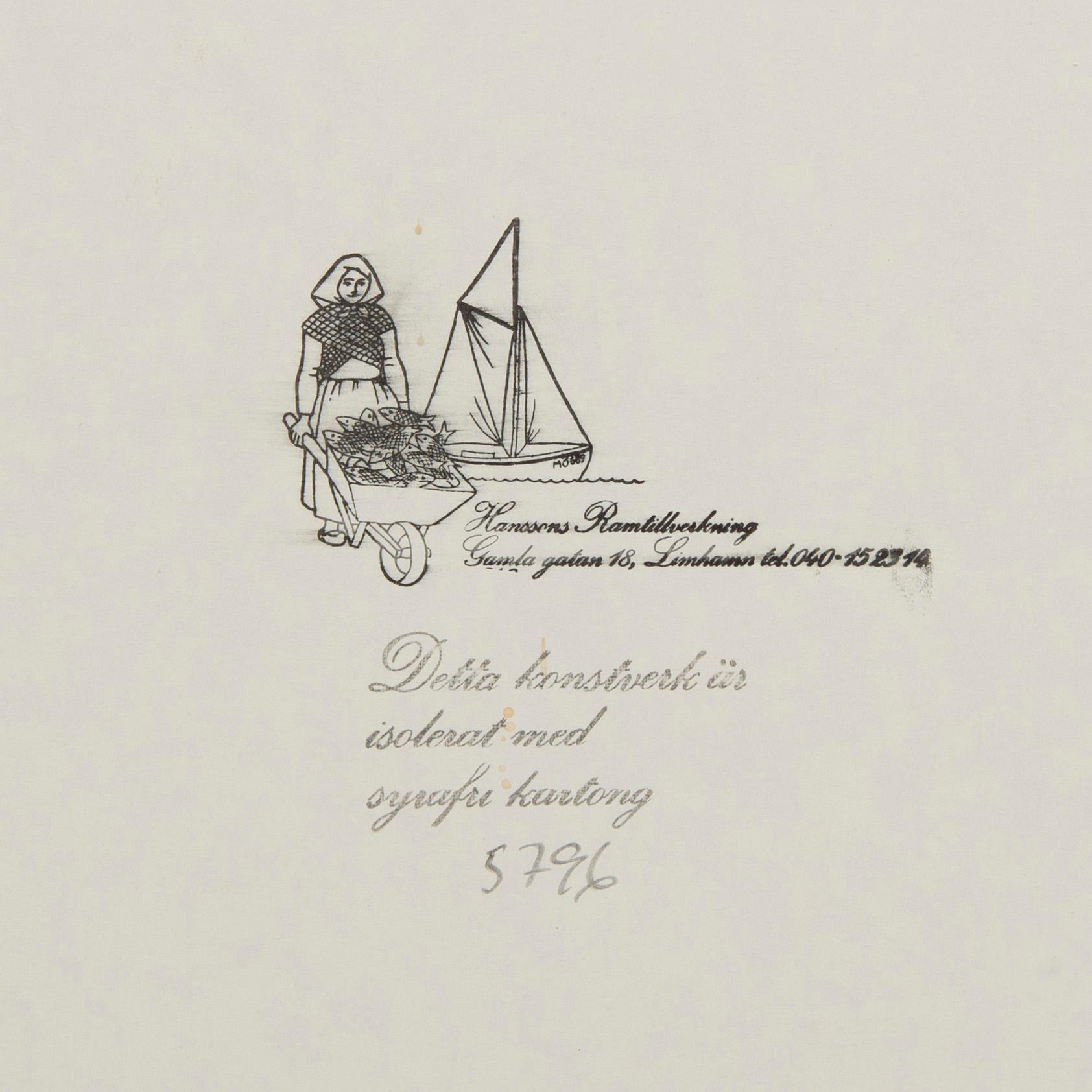 ULF ROLLOF, a signed water colour.