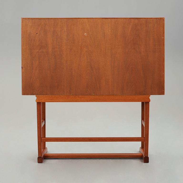 Josef Frank, a mahogany secretaire, Svenskt Tenn, Sweden, model 1036, probably 1960-70's.