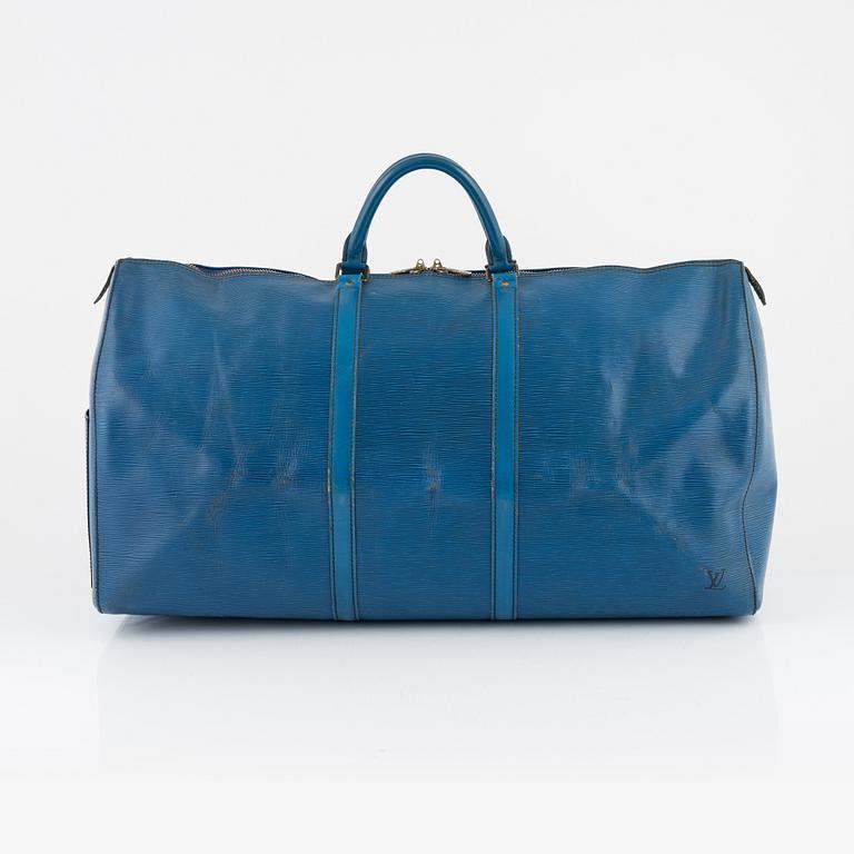 Louis Vuitton, weekendbag 'Keepall 60 Epi'.