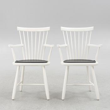 Carl Malmsten, karmstolar, ett par, "Lilla Åland", Stolab.1999.