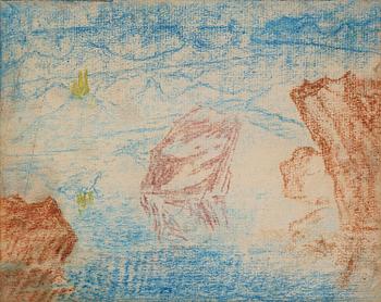 781. Carl Fredrik Hill, "De röda klipporna".